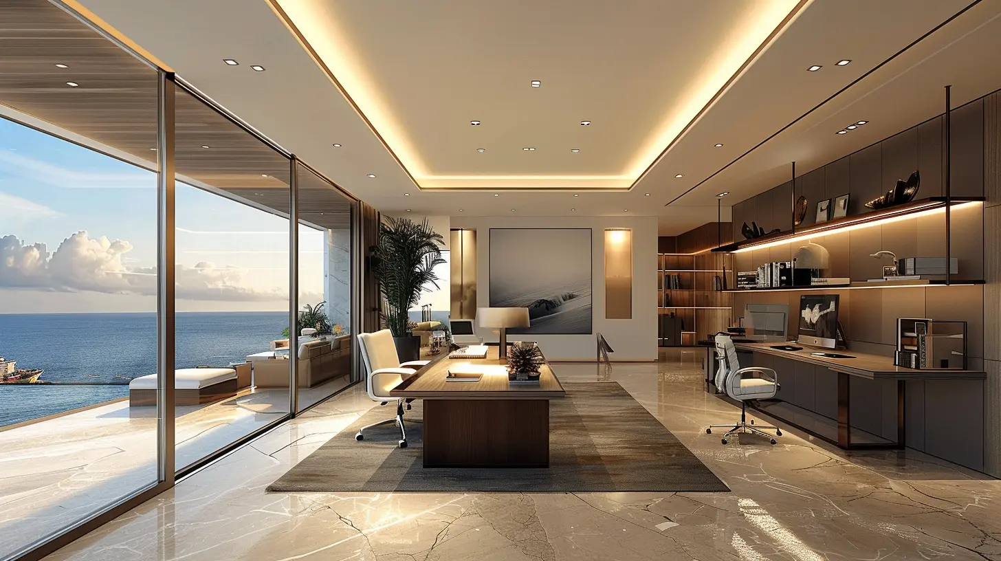 High-End Home Offices: A New Standard in Luxury Living